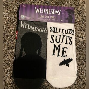 Wednesday low cut socks
